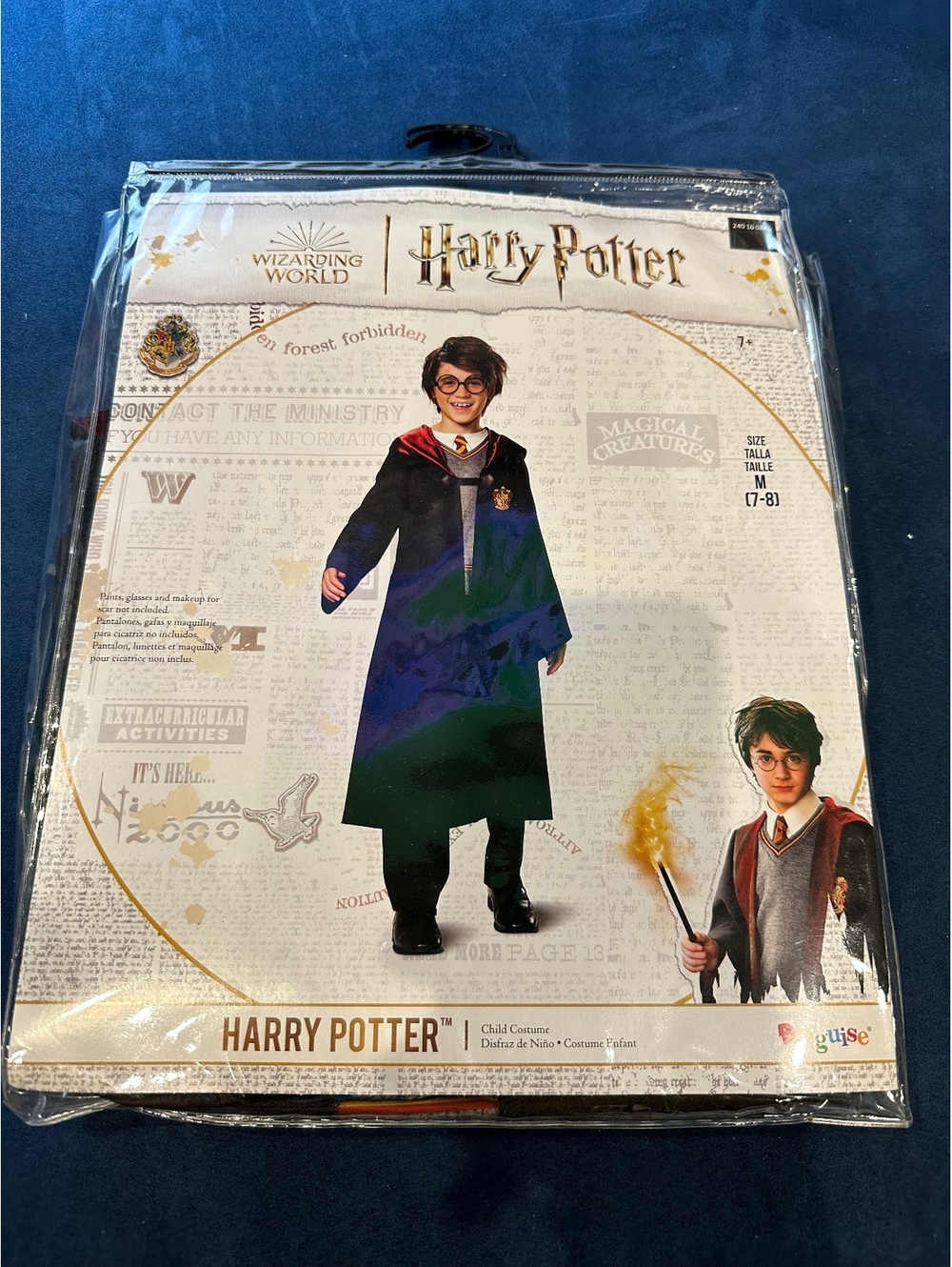 Harry Potter Child Costume Gryffindor Robe Size M (7-8)